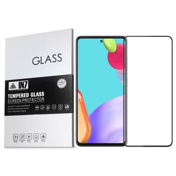 IN7 Samsung A52/A52s 5G (6.5吋) 高清 高透光2.5D滿版9H鋼化玻璃保護貼 疏油疏水 鋼化膜