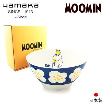 【日本山加yamaka】moomin嚕嚕米彩繪陶瓷碗禮盒1入 (MM034-312)