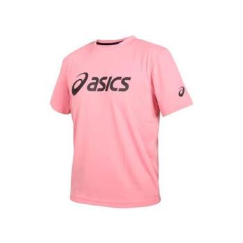 ASICS 男女運動排汗T恤-台灣製 慢跑 路跑 短袖 上衣 亞瑟士