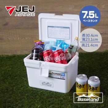 BASELAND 日本製 專業保溫保冰桶 7.5L / 白色