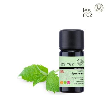 【Les nez 香鼻子】天然單方有機認證 綠薄荷純精油 10ML