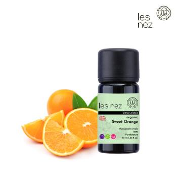 【Les nez 香鼻子】天然單方有機認證 甜橙純精油 10ML