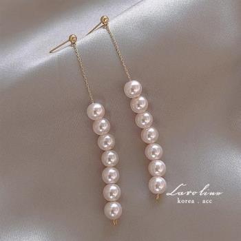 《Caroline》韓國熱賣法式溫柔優雅系列兩戴式珍珠造型時尚 高雅大方設計 耳環72868