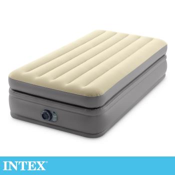 INTEX 豪華雙氣室加高單人加大充氣床墊99x191x高51cm (64161ED)