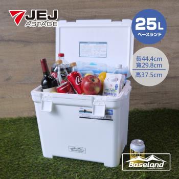 BASELAND 日本製 專業保溫保冰桶 25L / 白色