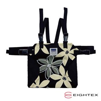 【日本Eightex】日製攜帶型座椅安全帶(花樣黑)