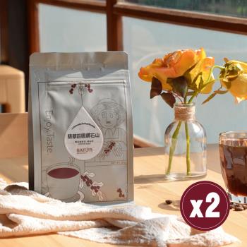 【SATUR薩圖爾】[ 神系列 ] 翡翠莊園鑽石山精品咖啡豆 兩袋（225g/袋）