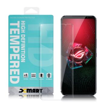 Xmart for ASUS ROG Phone 5 ZS673KS 薄型9H玻璃保護貼-非滿版