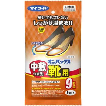 日本 雞仔牌 9小時持續鞋尖用暖暖包 5張入