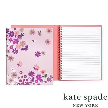 美國 Kate Spade Pacific Petals 落英繽紛線圈筆記本