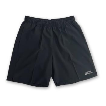 【遊遍天下】MIT男款抗UV防潑水運動短褲GP1018黑色(慢跑/路跑/休閒)
