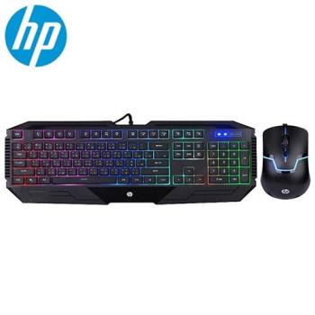 HP 有線電競鍵盤滑鼠組GK1100【愛買】