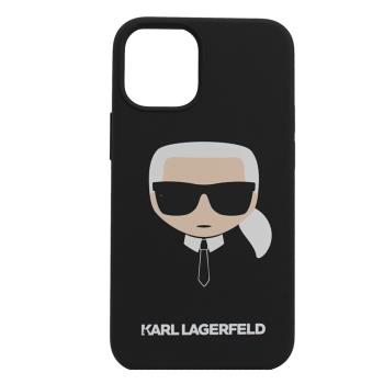 KARL LAGERFELD Iphone12(5.4吋) mini 卡爾公仔手機殼.黑