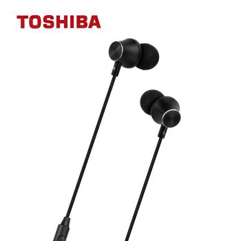 【TOSHIBA 東芝】 有線入耳式耳麥 RZE-HD711E-K 黑 Hi-Res高解析