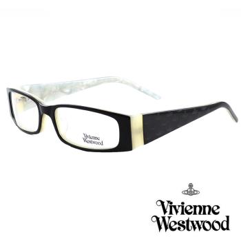 【Vivienne Westwood】光學鏡框時尚英倫龐克風-黑VW177 01