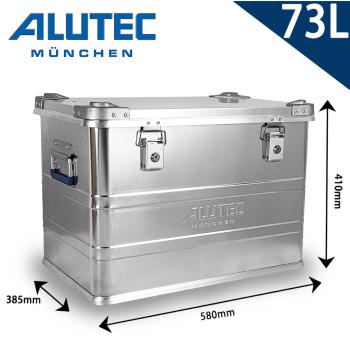ALUTEC-工業風 鋁箱 戶外工具收納 露營收納 居家收納 (73L)