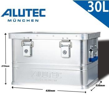 台灣總代理 ALUTEC - 輕量化鋁箱 工具收納 露營收納 (30L) 