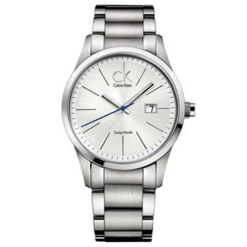 【瑞士 CK手錶 Calvin Klein】經典時尚款 不鏽鋼中性錶 礦物抗磨玻璃 防水100米(K2246120)
