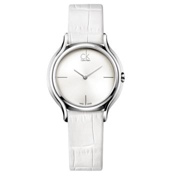 【瑞士 CK手錶 Calvin Klein】氣質皮革女錶 礦物抗磨玻璃 防水30米(K2U231K6)