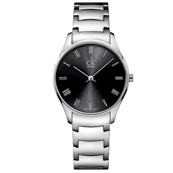 【瑞士 CK手錶 Calvin Klein】中性錶 不銹鋼錶帶 強化礦石玻璃 防水30米(K4D2214Y)
