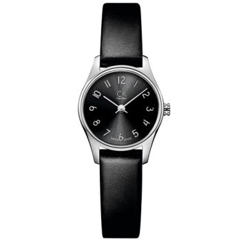【瑞士 CK手錶 Calvin Klein】CK女錶 皮革錶帶 強化礦石玻璃 防水30米(K4D231CX)