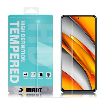 Xmart for POCO Phone F3 薄型9H玻璃保護貼-非滿版