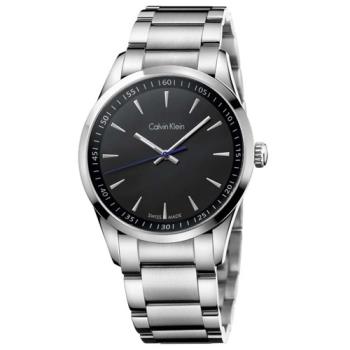 【瑞士 CK手錶 Calvin Klein】中性錶 不銹鋼錶帶 弧形強化玻璃鏡面 防水30米(K5A31141)