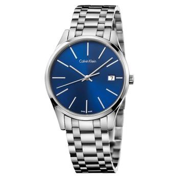 【瑞士 CK手錶 Calvin Klein】淑女錶 不銹鋼錶帶 藍寶石水晶玻璃鏡面 防水30米(K4N2314N)