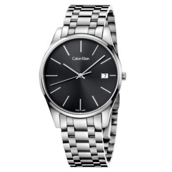 【瑞士 CK手錶 Calvin Klein】中性錶 不銹鋼錶帶 藍寶石水晶玻璃鏡面 防水30米(K4N21141)