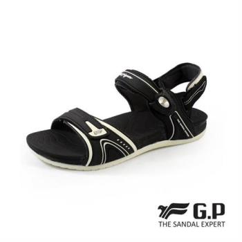 G.P 輕柔軟舒適磁扣兩用涼拖鞋G1653W-杏色(SIZE:36-39 共二色)