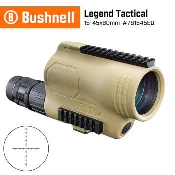 美國 Bushnell Legend Tactical 15-45x60mm T Series ED螢石FLP戰術觀靶型單筒望遠鏡 781545ED