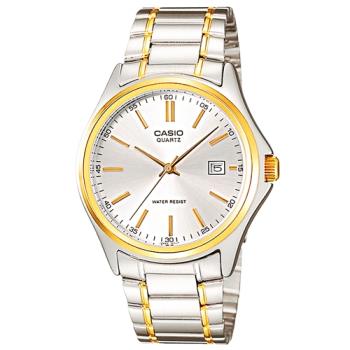 【CASIO 卡西歐】紳士石英男錶 指針錶 不銹鋼帶 礦物玻璃 生活防水 日期顯示(MTP-1183G-7A)