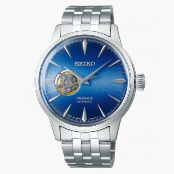 SEIKO精工 PRESAGE調酒師系列開芯機械腕錶 (4R38-01N0U/SSA439J1) SK044