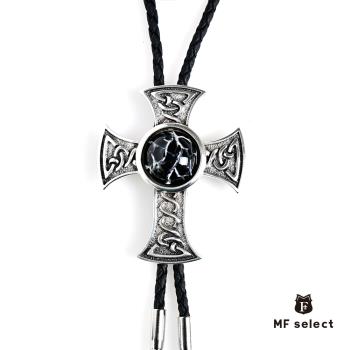 【MF select】凱爾特結十字架 保羅領帶 Bolo Tie 美式項鍊 (BTIJA1168N-A)