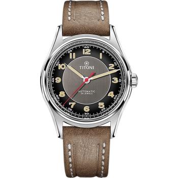 TITONI 梅花錶 傳承系列百周年紀念腕錶-39mm(83019 S-ST-638)