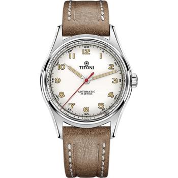 TITONI 梅花錶 傳承系列百周年紀念腕錶-39mm(83019 S-ST-639)
