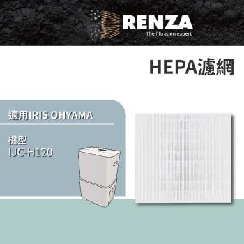 適用 IRIS OHYAMA 愛麗思歐雅瑪 IJC-H120 12公升 PM2.5空氣清淨除濕機 替代 IJC-H120HF HEPA濾網