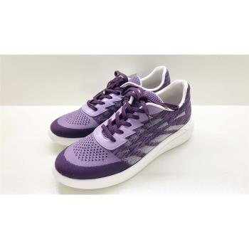 【WYPEX】率性編織休閒鞋-紫色