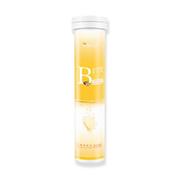 【BeeZin康萃】綜合維生素B群發泡錠x1瓶(4克/錠，20錠/瓶)