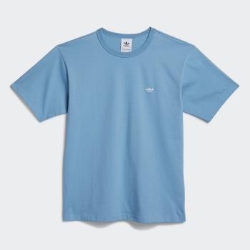 Adidas Originals Shmoofoil 男裝 女裝 短袖 T恤 情侶 小精靈 幽靈 素面 藍【運動世界】GL9937