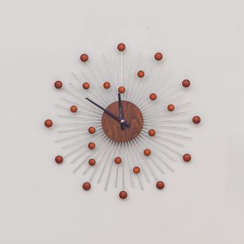 【dayneeds】幾何造型[絢麗煙火]壁掛式時鐘