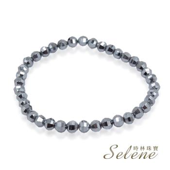 【Selene】鈦赫茲切角能量手鍊(5-6mm)