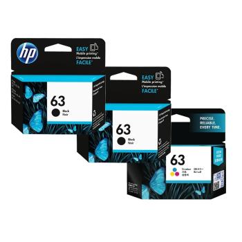 HP 原廠 NO.63 F6U62AA黑色2入+F6U61AA彩色1入 墨水匣 適用 HP 1110/2130/3830/4650/4655/5220