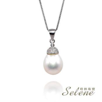 【Selene】簡約風潔白珍珠項鍊(限量特價商品)