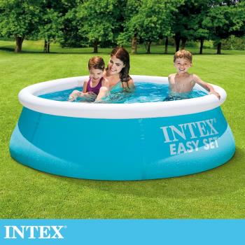 INTEX 簡易裝EASY SET游泳池183x51cm(880L)適用3歲+(28101)