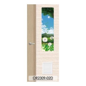 【橙門 Orangedoor】房間門/浴室門-防潮、防蛀、表層耐磨、有效降噪-OR2309-02D