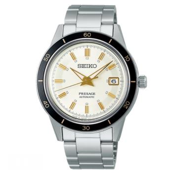 SEIKO精工 PRESAGE復刻60年代機械腕錶 (4R35-05A0S/SRPG03J1) SK044