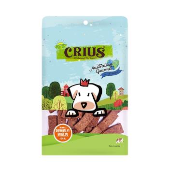 CRIUS 克瑞斯天然澳洲點心-超嫩袋鼠肉片( 100Gx3包) 