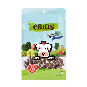 【CRIUS 克瑞斯】全齡犬 天然澳洲點心 營養牛肉塊_( 100Gx3包) 