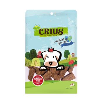 CRIUS 克瑞斯天然澳洲點心-超嫩牛肉片( 100Gx3包) 